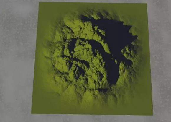 Terrain Landscape Hill 3d model Terrain Landscape Hill 3d model