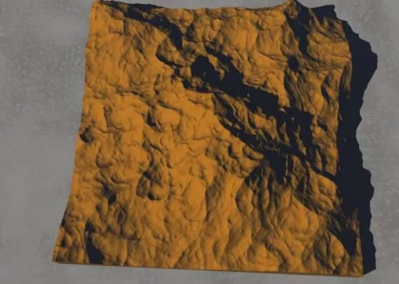 Mars Mountain Landscape 3d model Mars Mountain Landscape 3d model