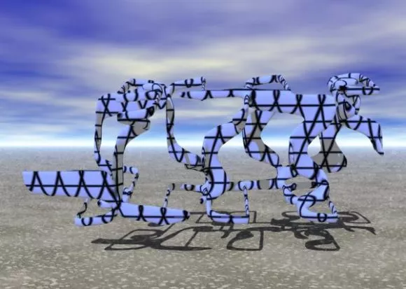 Mage Particle Shape 3d model