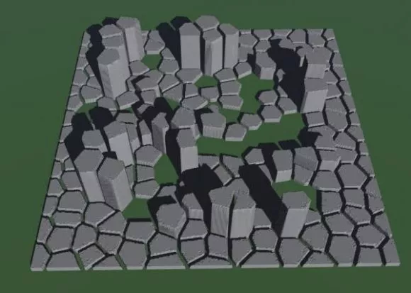 Small Stone Detail Texture 3d model