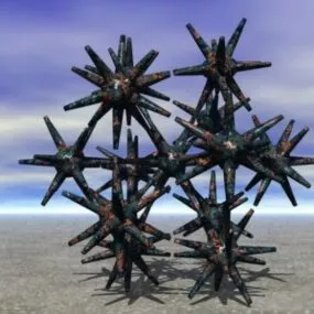 Abstract Geometrix 5 3d model