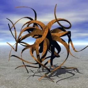 Tendril Shape 3d model