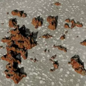 Rock Mountain Terrain Landscape 3d model