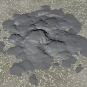 Rock Terrain Landscape 3d model
