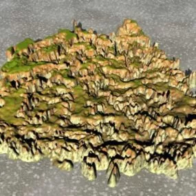 Gravel Terrain 3d model