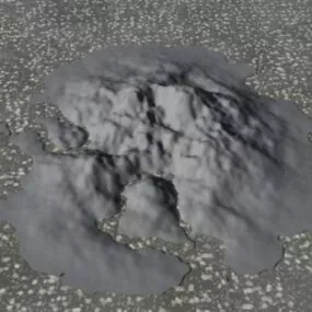 Rocky Terrain Landscape 2 3d model