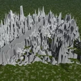 Terrain Shape 3d model