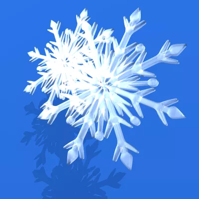 Knot Star Shape Decorative 3d model