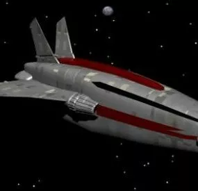 Spaceliner Big Spacecraft 3d model