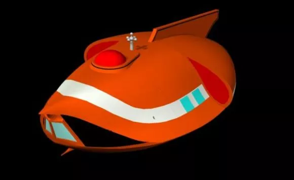 Neo Spaceship 3d model