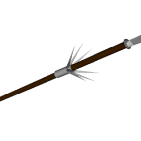 Spiky Sword Weapon 3d model