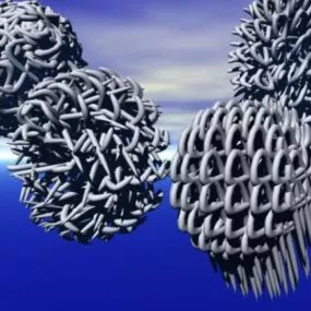 Spiky Sphere Shape 3d model