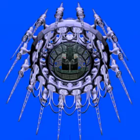 Chandelier Crystal Drop Style 3d model