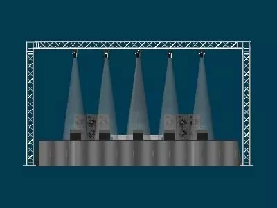 Rock Temple Ancient Building 3d model