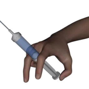 Syringe Prop Hospital Equipment 3d model