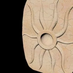 Carved Panel 3d model