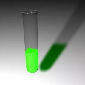 Lab Test Tube 3d model
