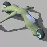 Spider Highspeed Vehicle 3d model