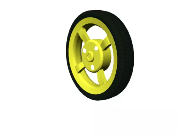 Car Animated 3d model