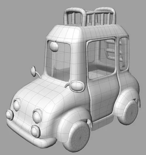 Batmobile Car Concept Prototype 3d model