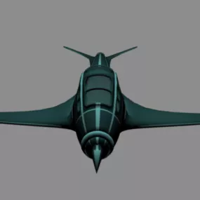 Kid Toy Airplane 3d model