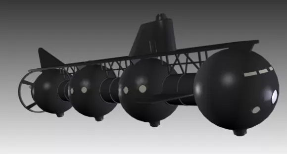 Ww2 Fighter Aircraft With Camo Painted 3d model