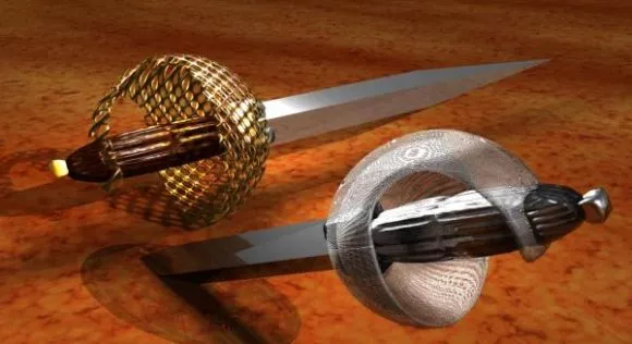 Sword Ice Blade 3d model