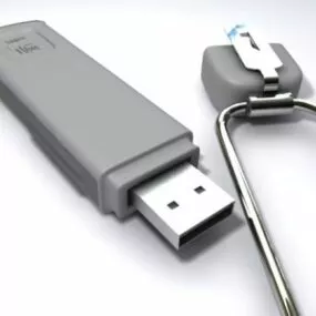 Usb Key 3d model