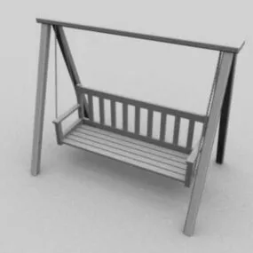 Playground Swing 3d model