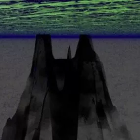 Volcanic Explosion Landscape 3d model