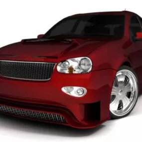 Volkswagen Golf Sedan Car 3d model