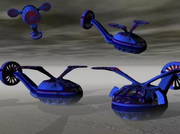 Russian Attack Helicopter 3d model