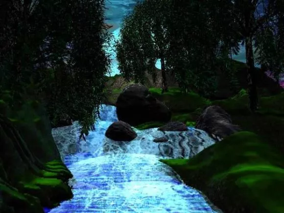 Waterfall Object 3d model