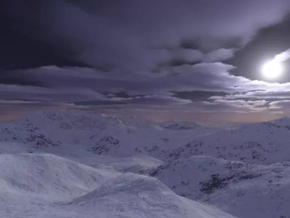 Twist Rocks Terrain Landscape 3d model