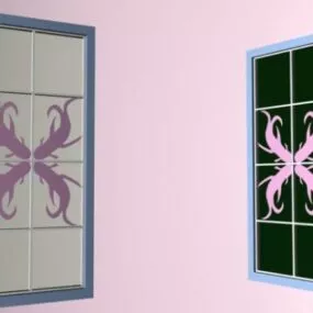 Window Decoration 3d model
