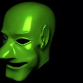 Wizard Mask 3d model