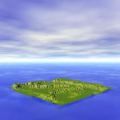 Moon Terrain 3d model
