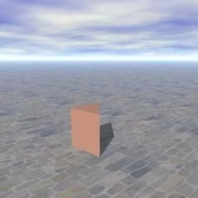 Triangle Geometric Objects 3d model