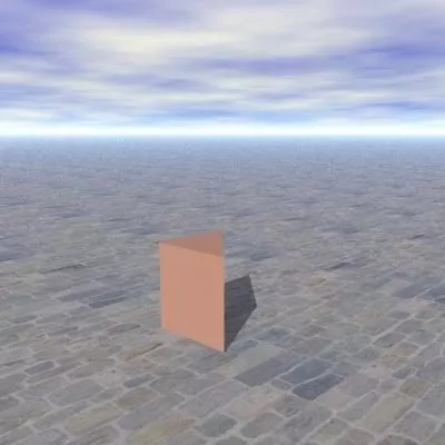 Scifi Shape On Beach 3d model