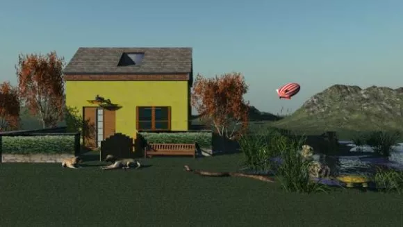 Wc Building 3d model
