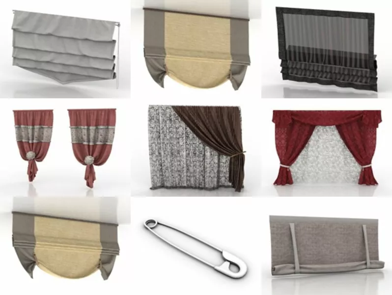 11 Home Textile Free 3D Models Mar.2024