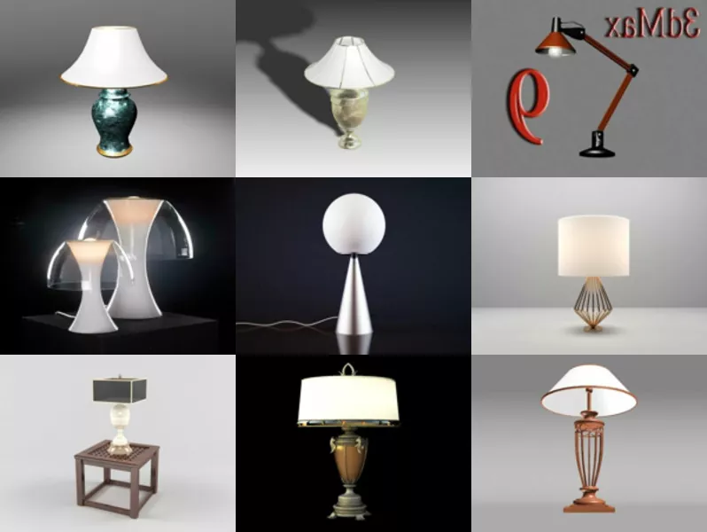 Top 9 Free 3D Hotel Desk Lamp 3D Models Mar.2024