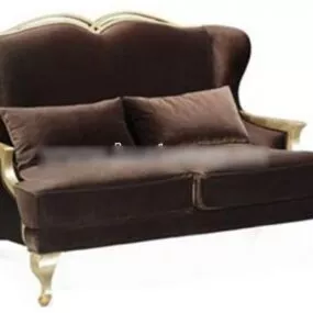 Velvet Sofa Boutique European Furniture 3d model