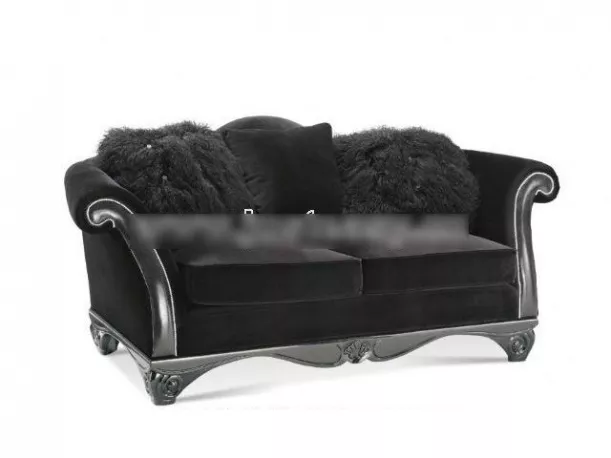Antique Sofa With Wooden Base 3d model