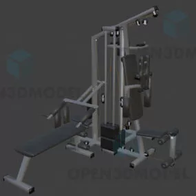 Gym Equipment For Hand Exercise 3d model