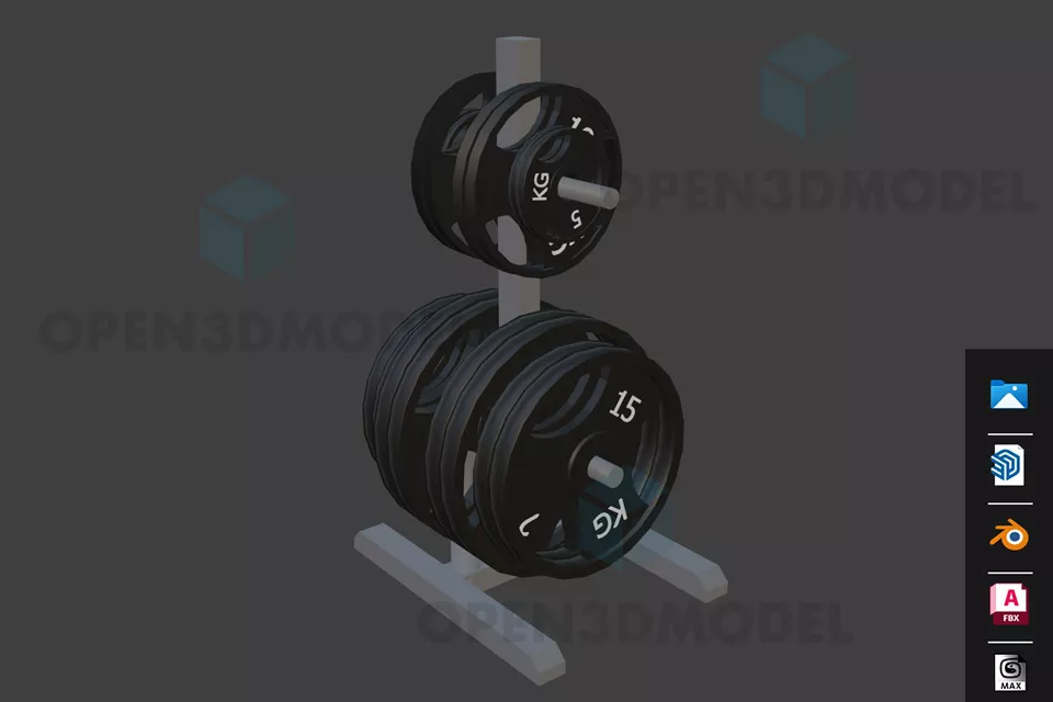 Industrial Park Lift 3d model