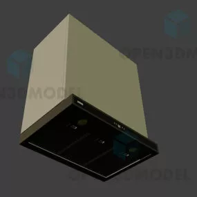 Kitchen Exhaust Hood 3d model