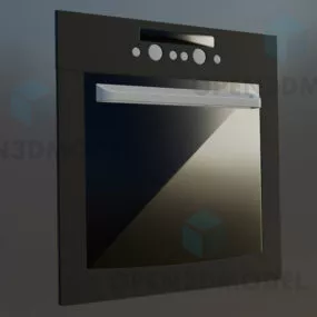 Kitchen Oven Cover Plate 3d model
