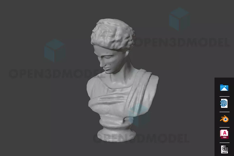 Woman Relax Sitting Pose 3d model