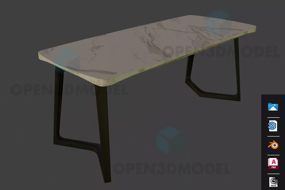 Square Cube 3d model
